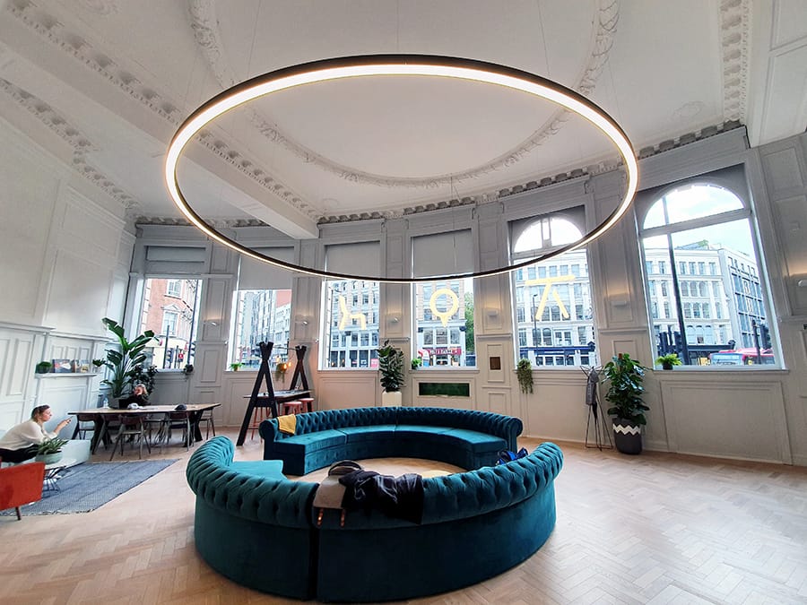 Sombrero Ring LED Pendant - Synergy Creativ